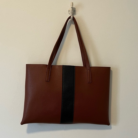 Vince Camuto Faux Leather Tote Bag - Picture 2 of 8